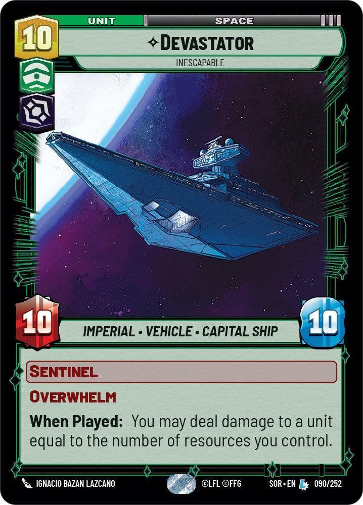 Devastator - Inescapable (090/252) [Spark of Rebellion] - Trading Card World
