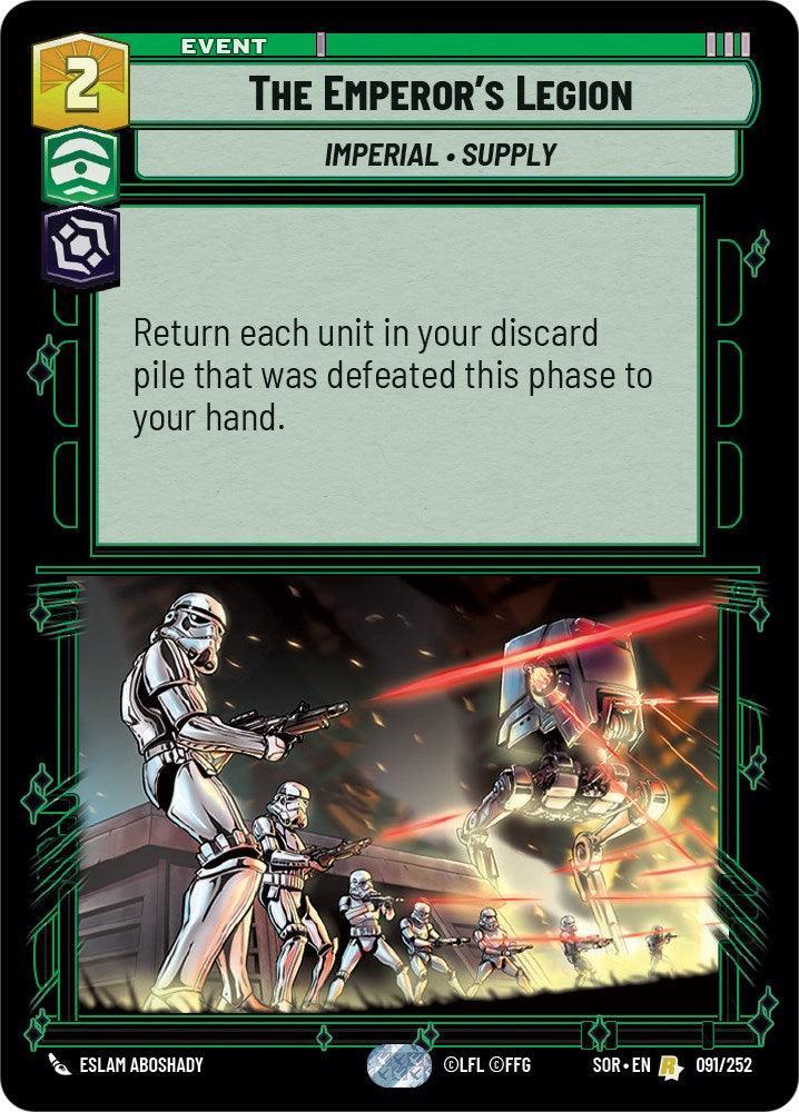  The Emperor's Legion (091/252) [Spark of Rebellion] - Trading Card World