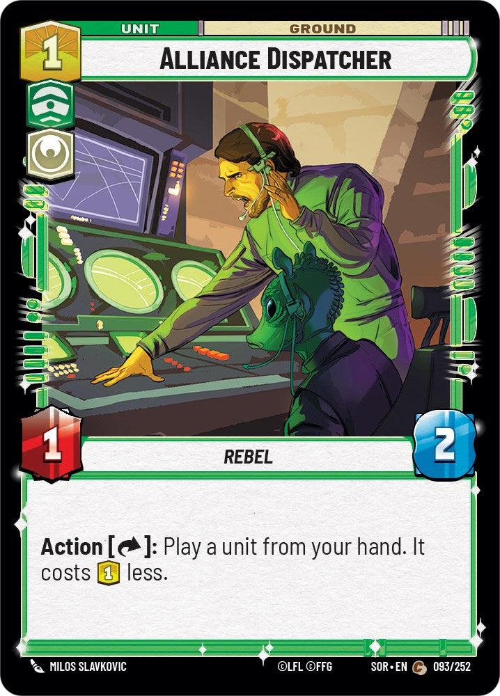  Alliance Dispatcher (093/252) [Spark of Rebellion] - Trading Card World