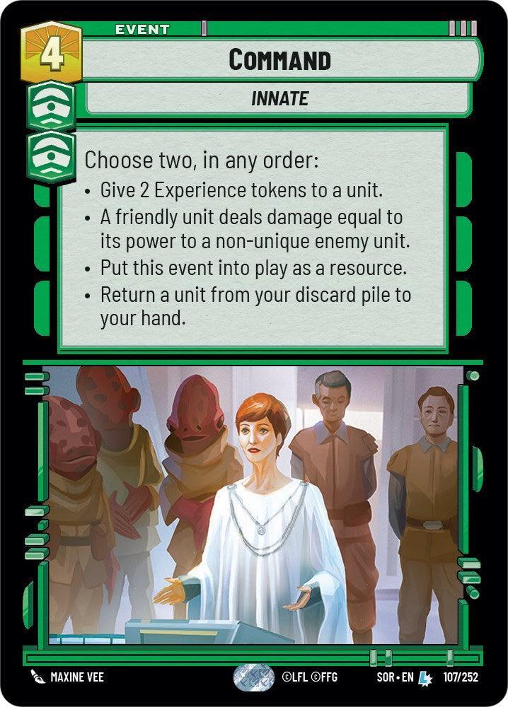  Command (107/252) [Spark of Rebellion] - Trading Card World