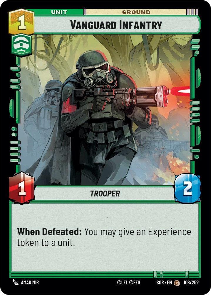  Vanguard Infantry (108/252) [Spark of Rebellion] - Trading Card World
