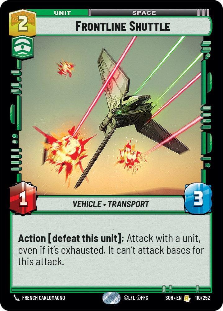  Frontline Shuttle (110/252) [Spark of Rebellion] - Trading Card World