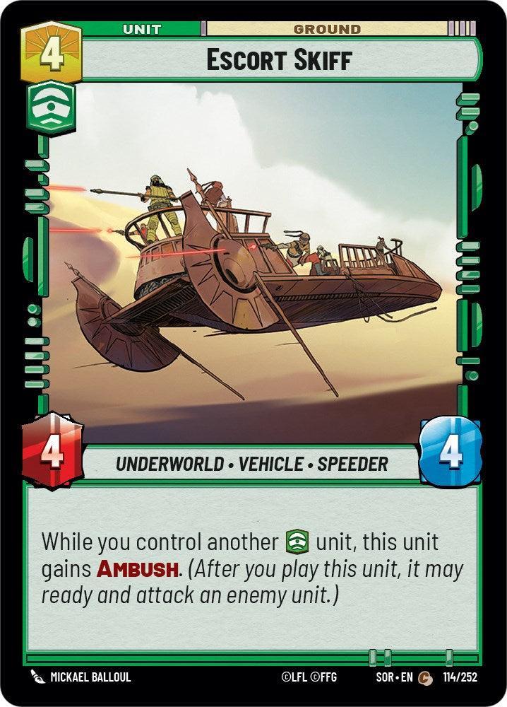  Escort Skiff (114/252) [Spark of Rebellion] - Trading Card World