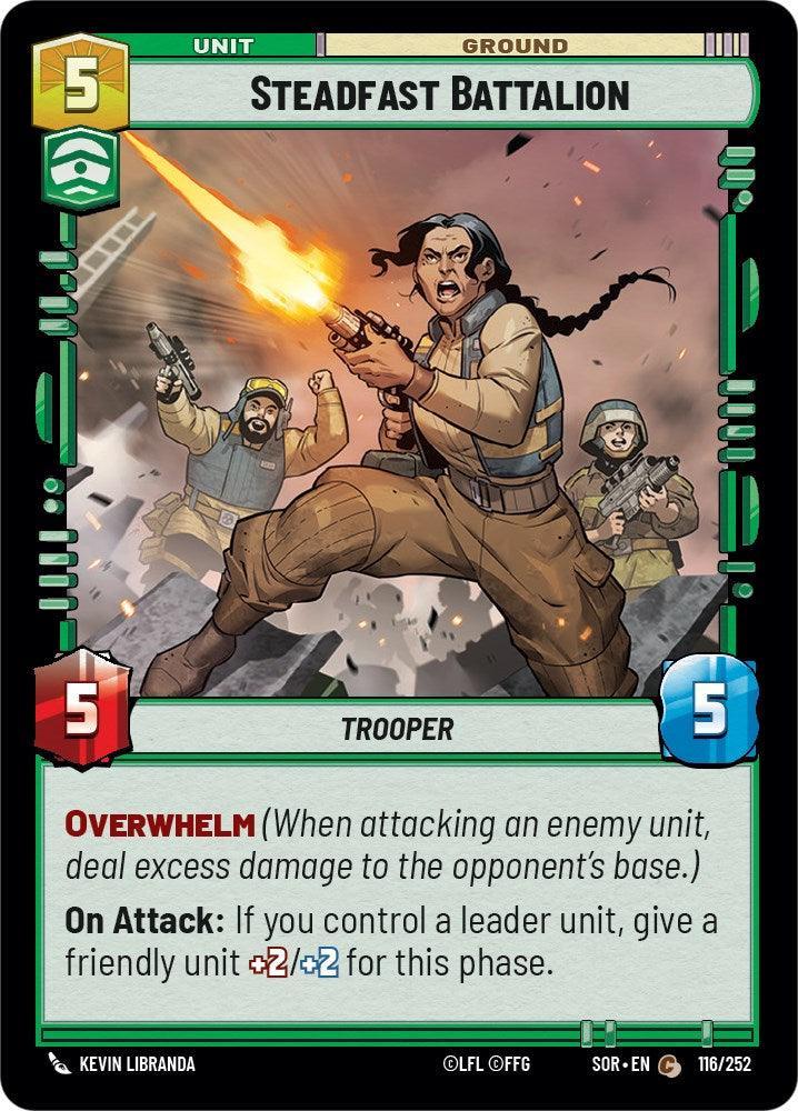  Steadfast Battalion (116/252) [Spark of Rebellion] - Trading Card World