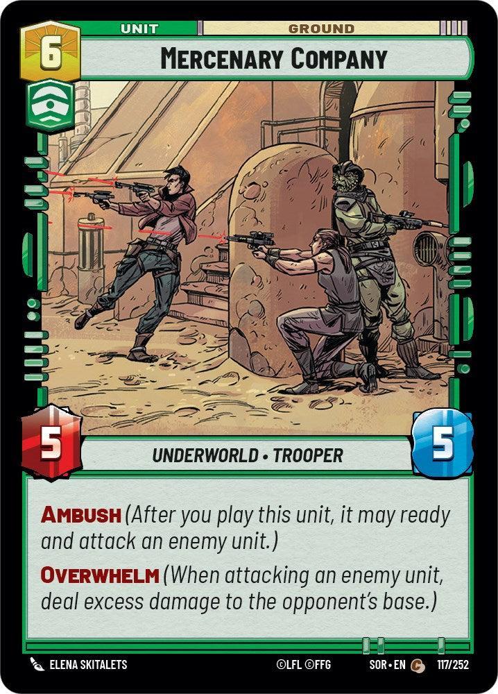  Mercenary Company (117/252) [Spark of Rebellion] - Trading Card World