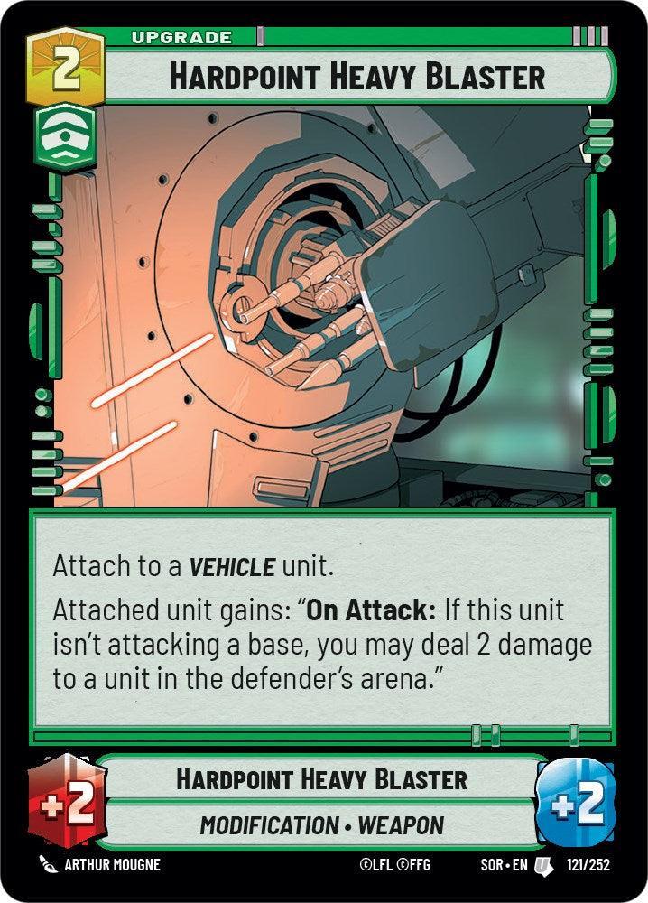  Hardpoint Heavy Blaster (121/252) [Spark of Rebellion] - Trading Card World