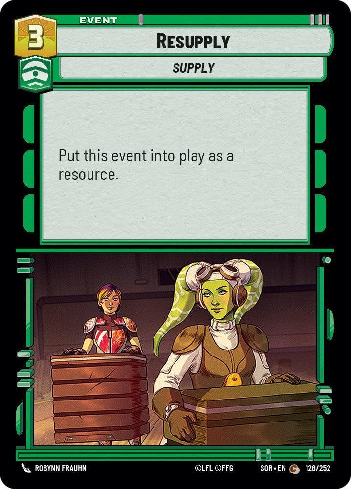  Resupply (126/252) [Spark of Rebellion] - Trading Card World