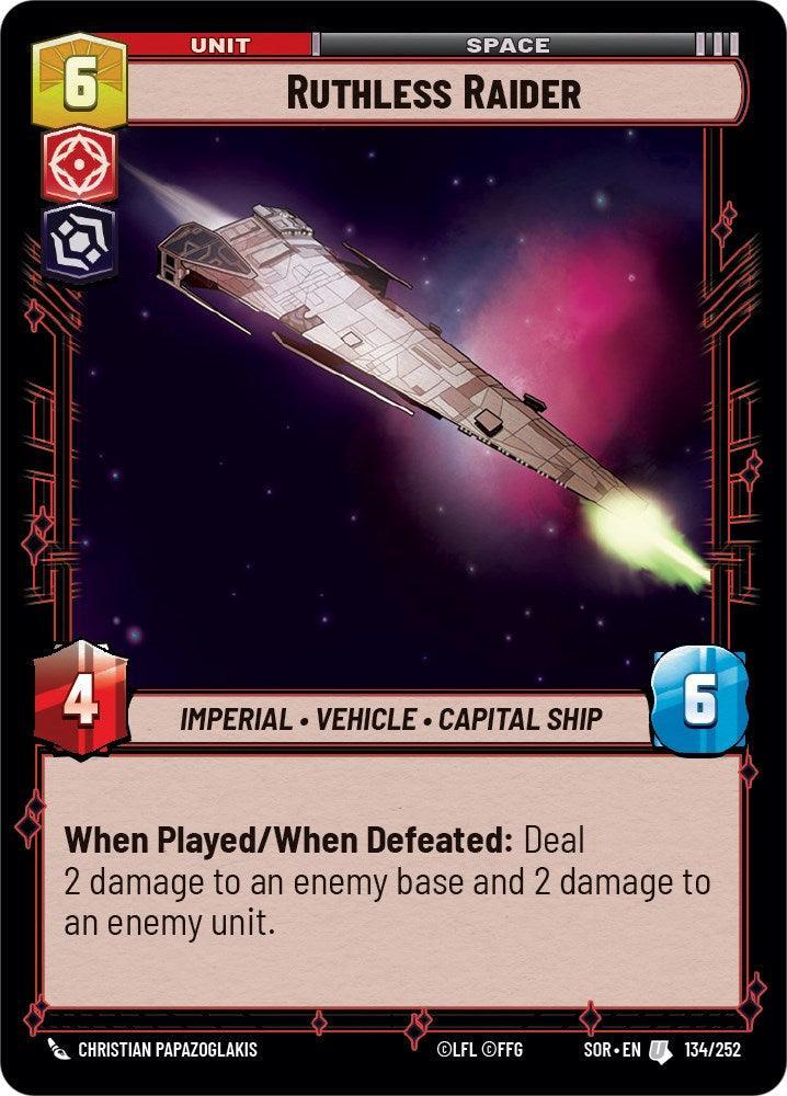  Ruthless Raider (134/252) [Spark of Rebellion] - Trading Card World