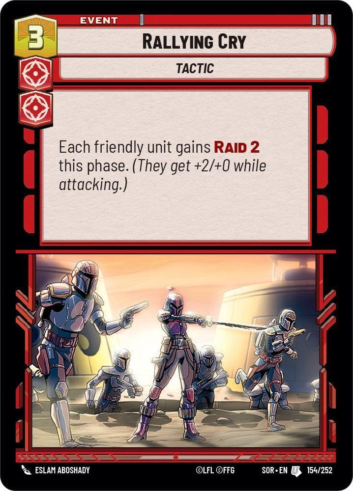  Rallying Cry (154/252) [Spark of Rebellion] - Trading Card World