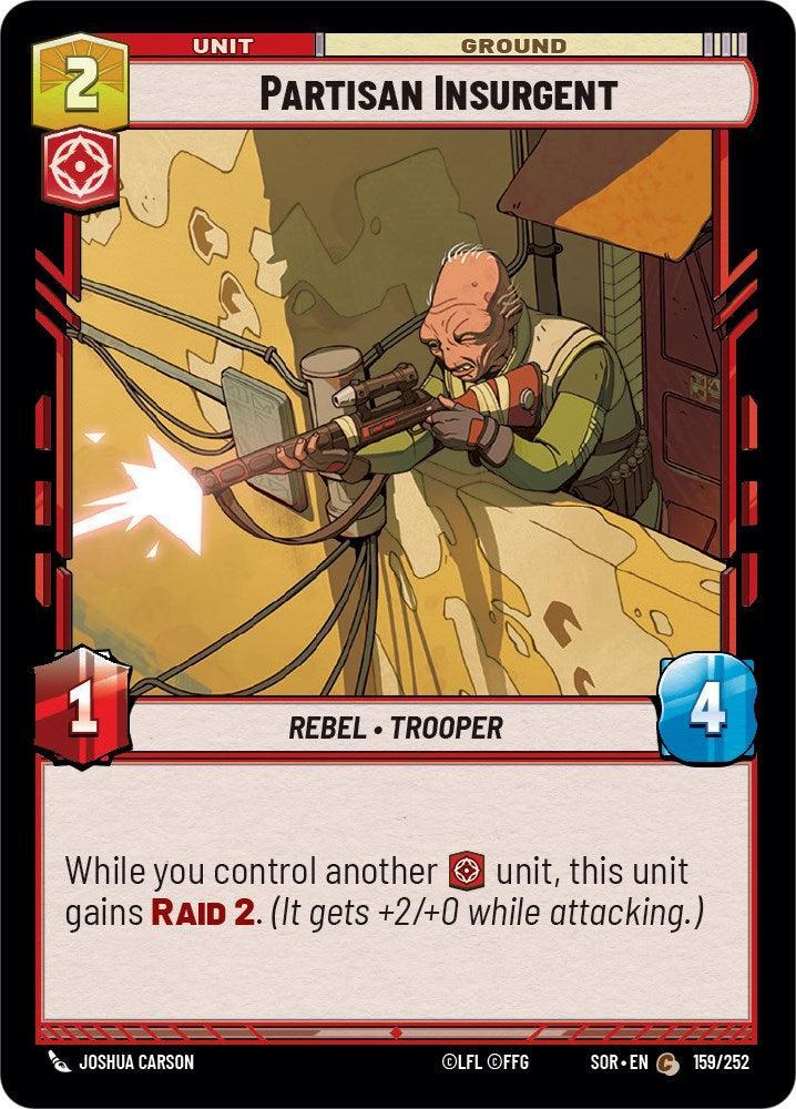  Partisan Insurgent (159/252) [Spark of Rebellion] - Trading Card World
