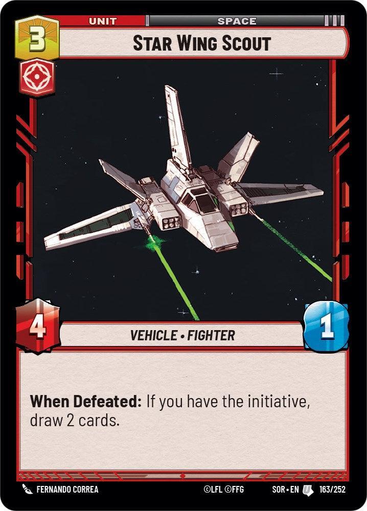  Star Wing Scout (163/252) [Spark of Rebellion] - Trading Card World