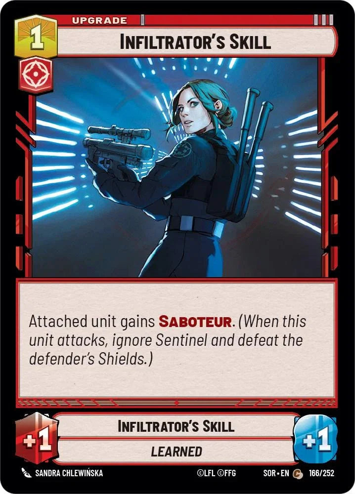  Infiltrator's Skill (166/252) [Spark of Rebellion] - Trading Card World