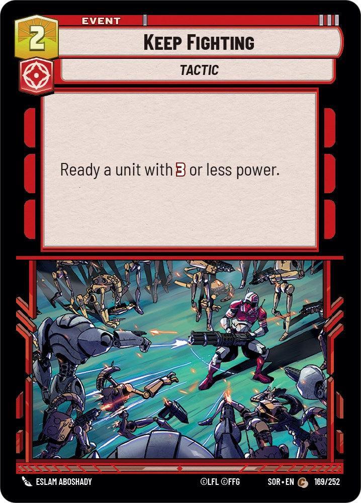  Keep Fighting (169/252) [Spark of Rebellion] - Trading Card World
