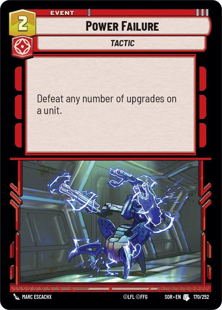  Power Failure (170/252) [Spark of Rebellion] - Trading Card World