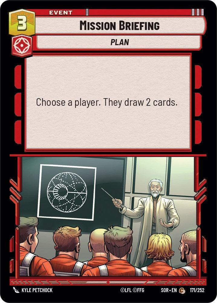  Mission Briefing (171/252) [Spark of Rebellion] - Trading Card World