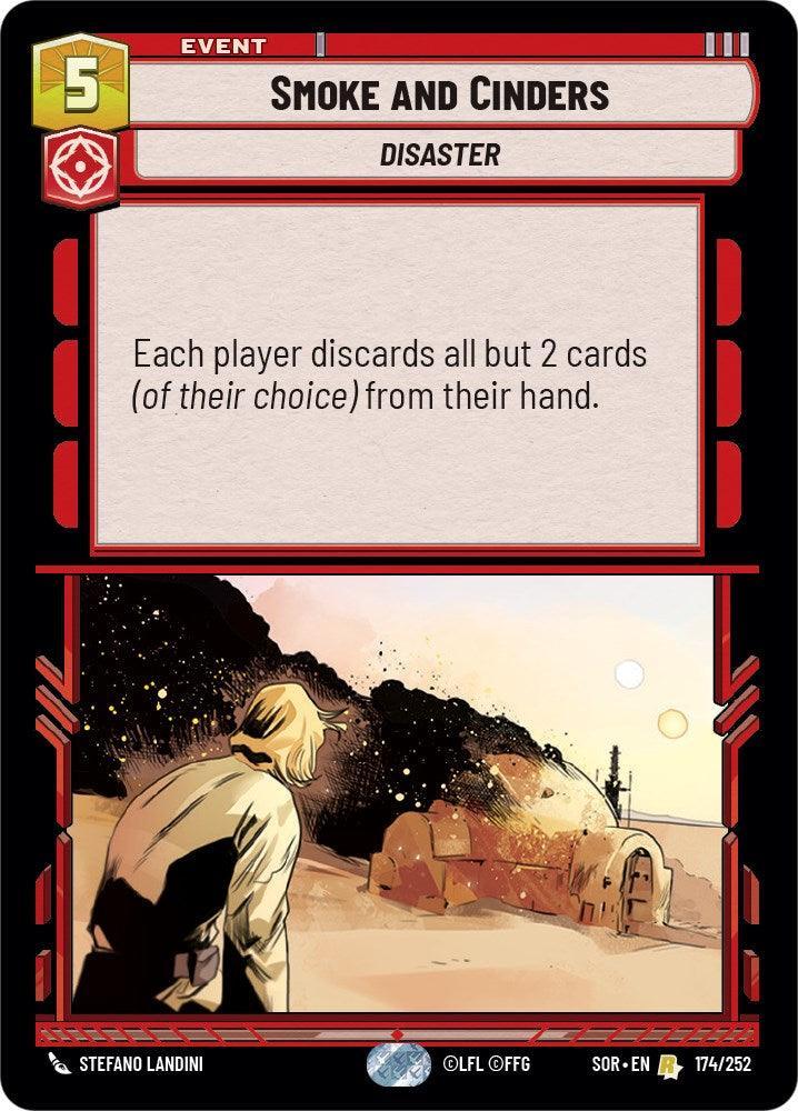  Smoke and Cinders (174/252) [Spark of Rebellion] - Trading Card World