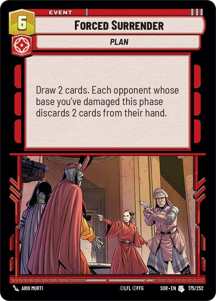  Forced Surrender (175/252) [Spark of Rebellion] - Trading Card World