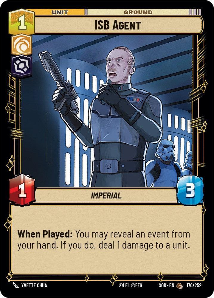  ISB Agent (176/252) [Spark of Rebellion] - Trading Card World