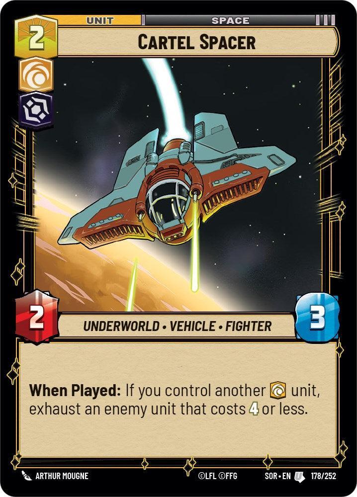  Cartel Spacer (178/252) [Spark of Rebellion] - Trading Card World