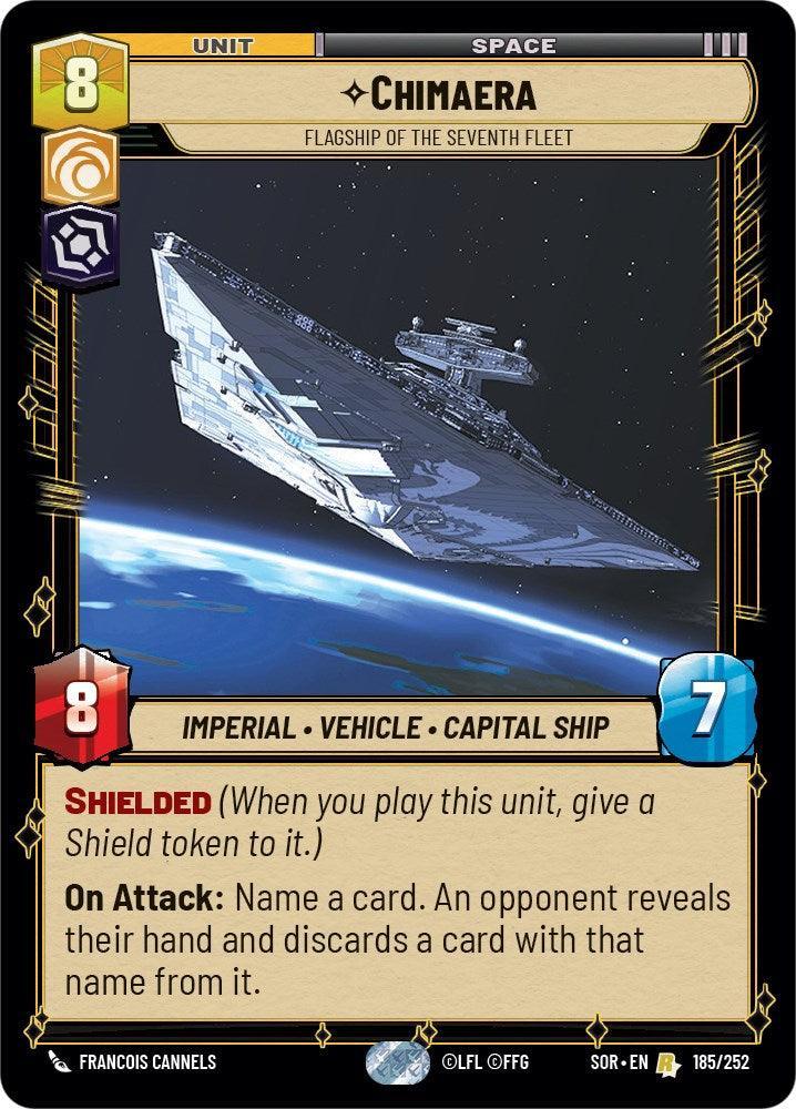  Chimaera - Flagship of the Seventh Fleet (185/252) [Spark of Rebellion] - Trading Card World