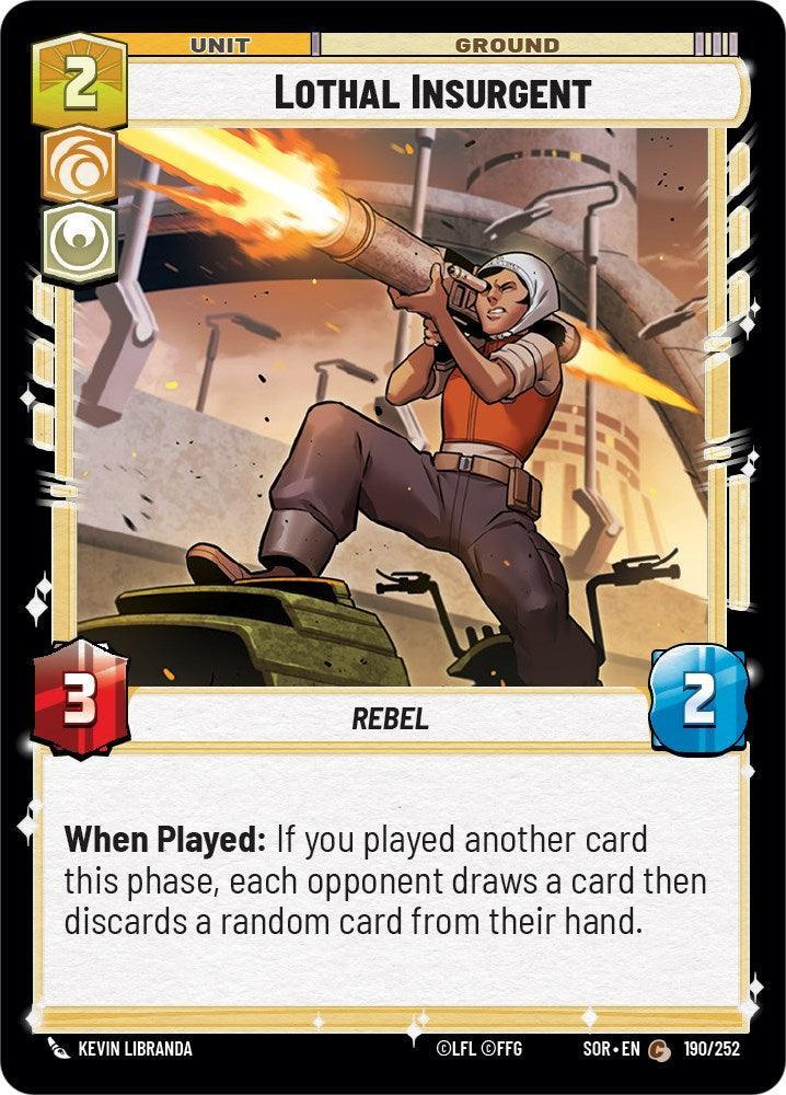  Lothal Insurgent (190/252) [Spark of Rebellion] - Trading Card World