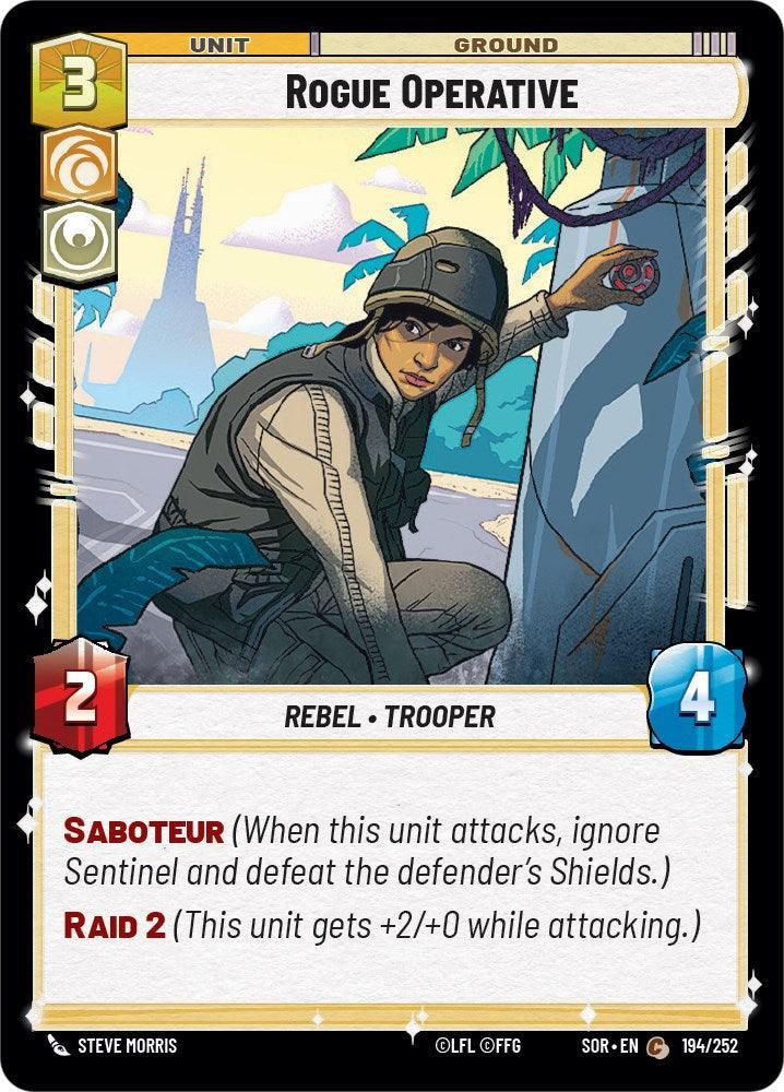  Rogue Operative (194/252) [Spark of Rebellion] - Trading Card World