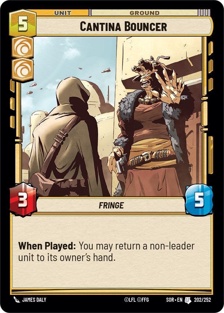  Cantina Bouncer (202/252) [Spark of Rebellion] - Trading Card World