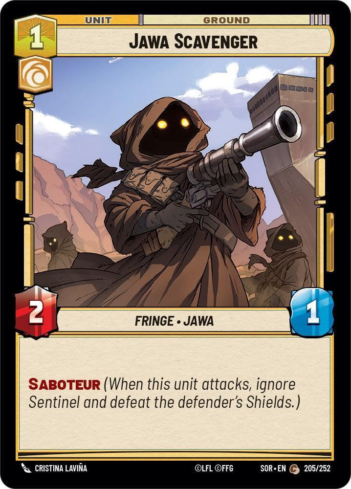  Jawa Scavenger (205/252) [Spark of Rebellion] - Trading Card World