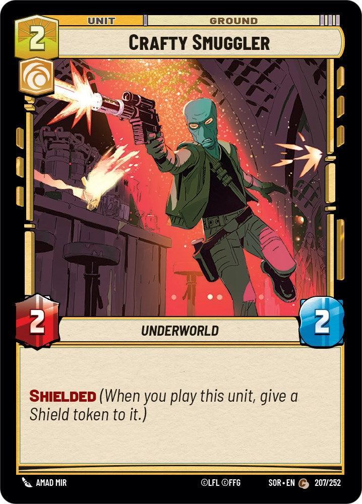  Crafty Smuggler (207/252) [Spark of Rebellion] - Trading Card World