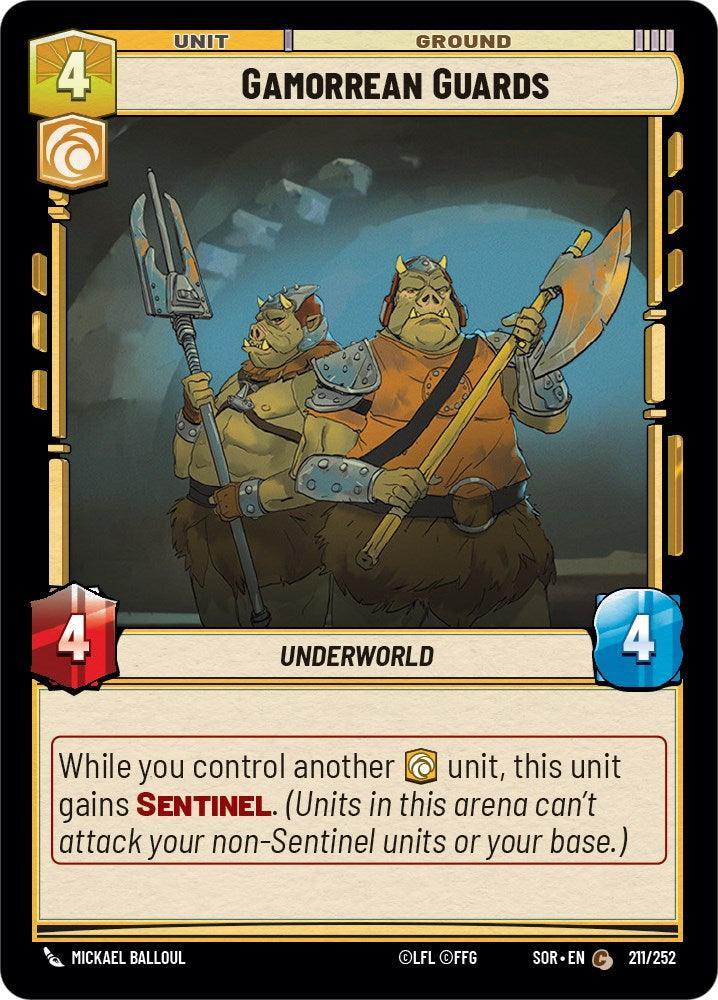  Gamorrean Guards (211/252) [Spark of Rebellion] - Trading Card World