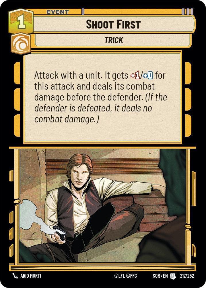  Shoot First (217/252) [Spark of Rebellion] - Trading Card World
