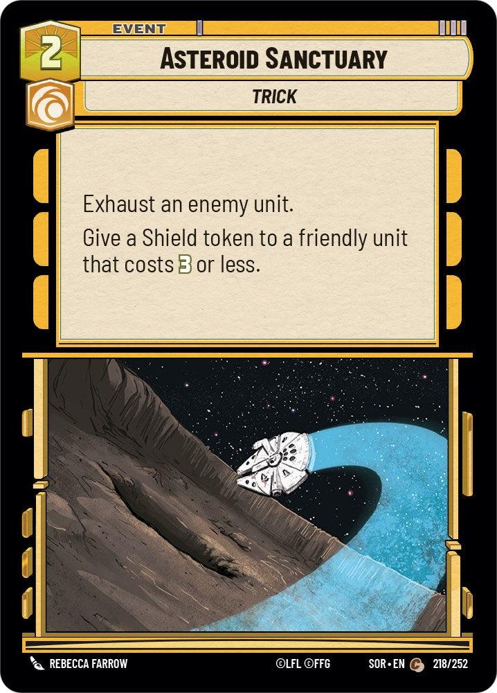  Asteroid Sanctuary (218/252) [Spark of Rebellion] - Trading Card World