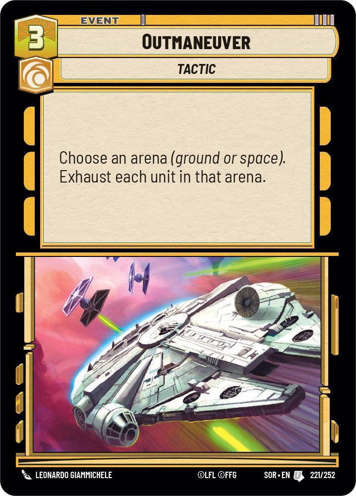  Outmaneuver (221/252) [Spark of Rebellion] - Trading Card World