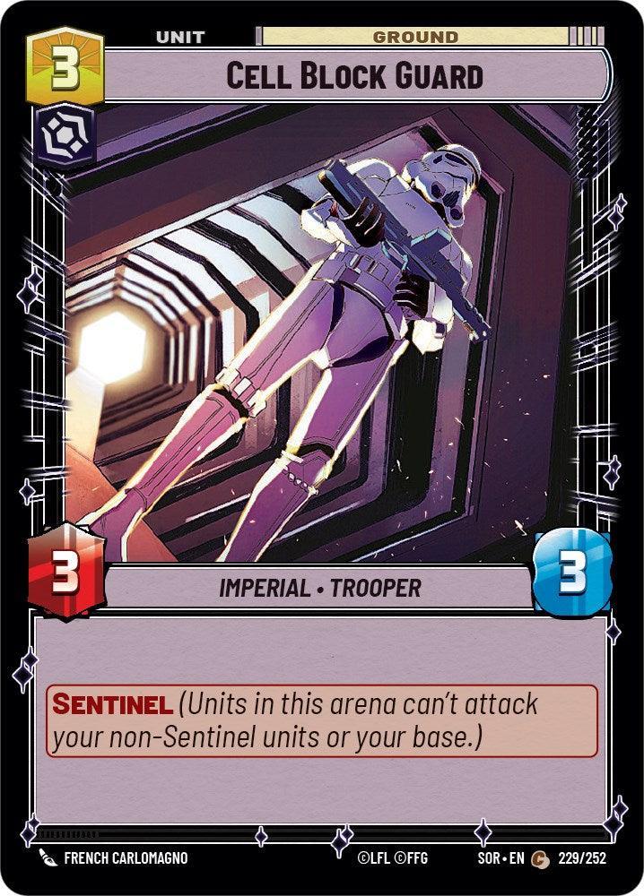  Cell Block Guard (229/252) [Spark of Rebellion] - Trading Card World