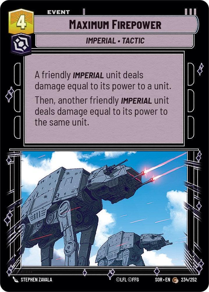  Maximum Firepower (234/252) [Spark of Rebellion] - Trading Card World