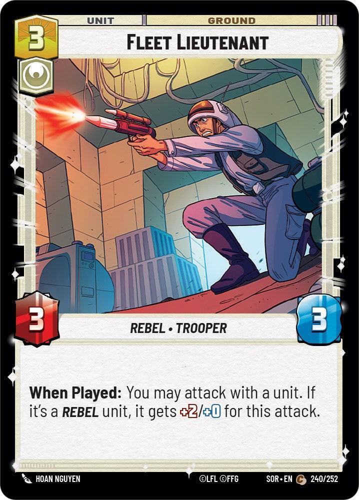  Fleet Lieutenant (240/252) [Spark of Rebellion] - Trading Card World