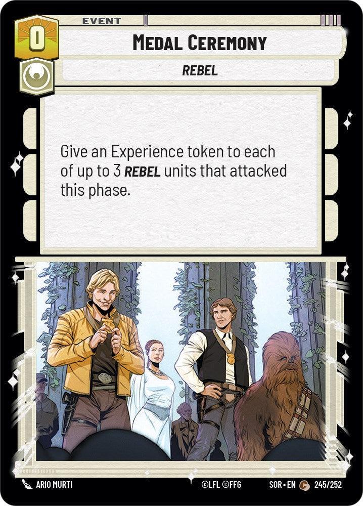  Medal Ceremony (245/252) [Spark of Rebellion] - Trading Card World