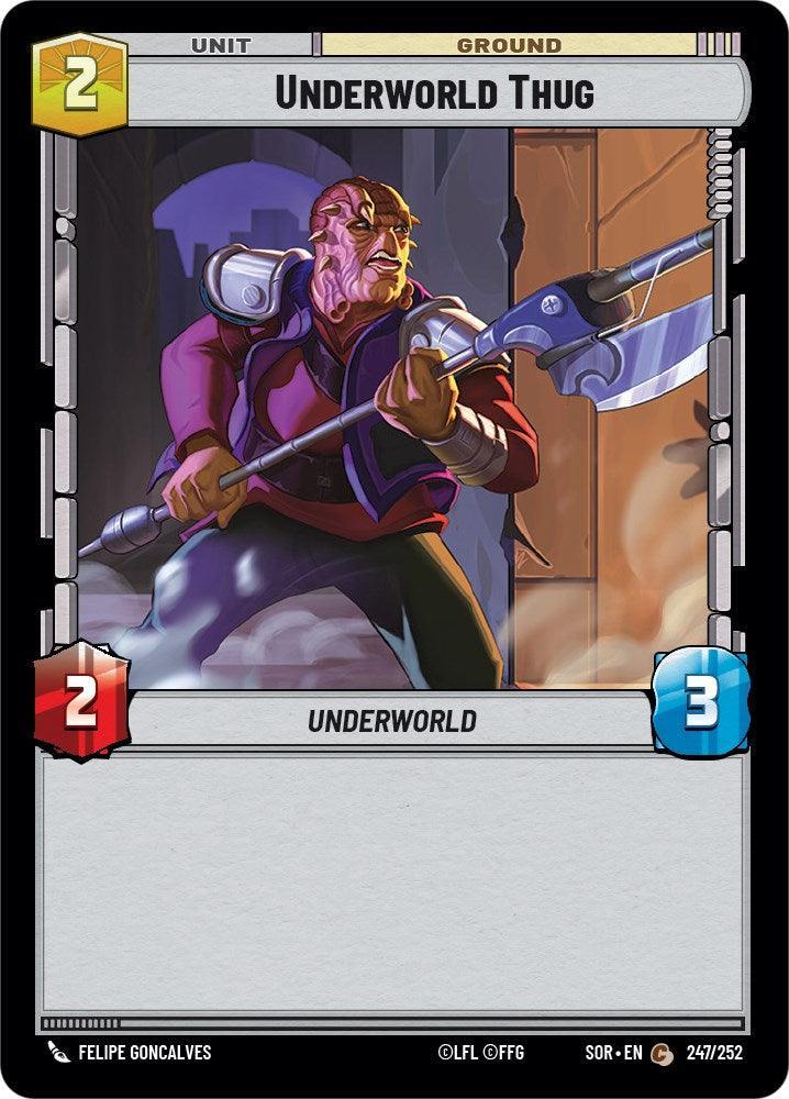  Underworld Thug (247/252) [Spark of Rebellion] - Trading Card World