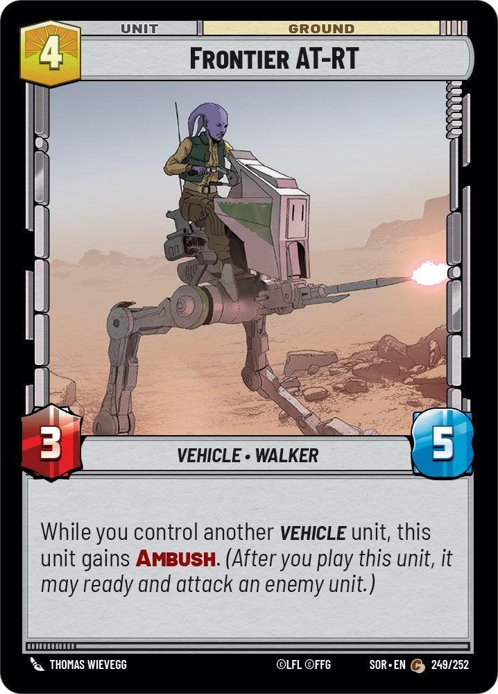 Frontier AT-RT (249/252) [Spark of Rebellion] - Trading Card World