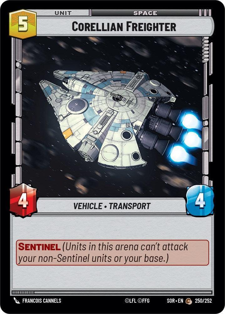  Corellian Freighter (250/252) [Spark of Rebellion] - Trading Card World