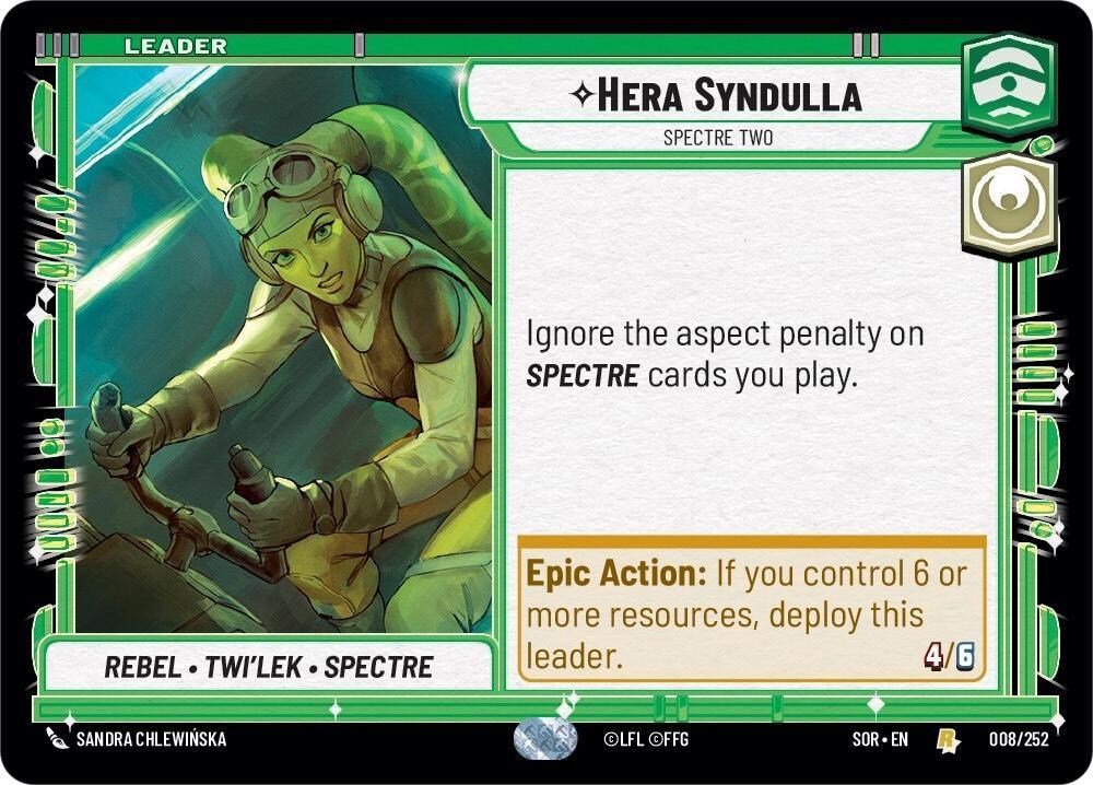  Hera Syndulla - Spectre Two (008/252) [Spark of Rebellion] - Trading Card World