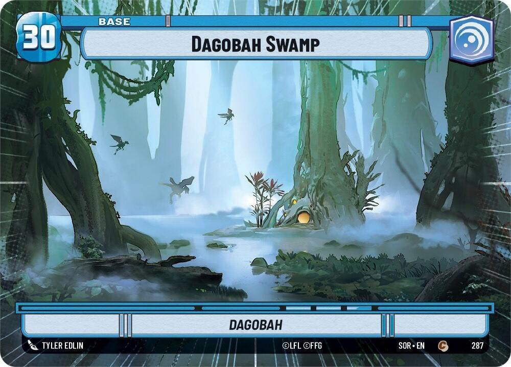  Dagobah Swamp (Hyperspace) (287) [Spark of Rebellion] - Trading Card World