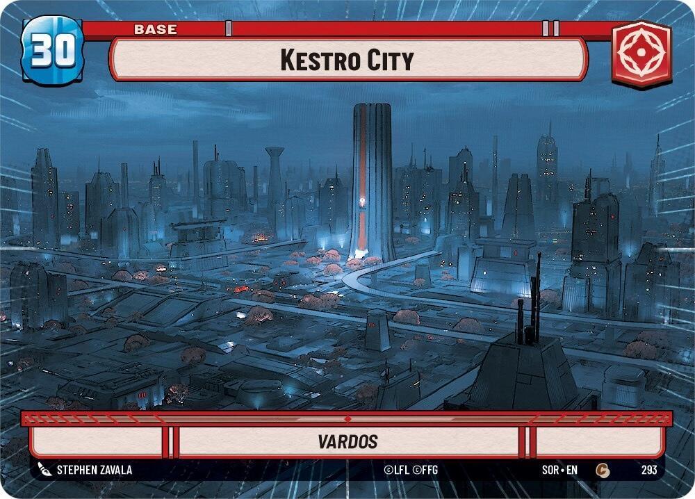  Kestro City (Hyperspace) (293) [Spark of Rebellion] - Trading Card World