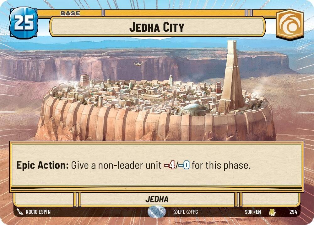  Jedha City (Hyperspace) (294) [Spark of Rebellion] - Trading Card World