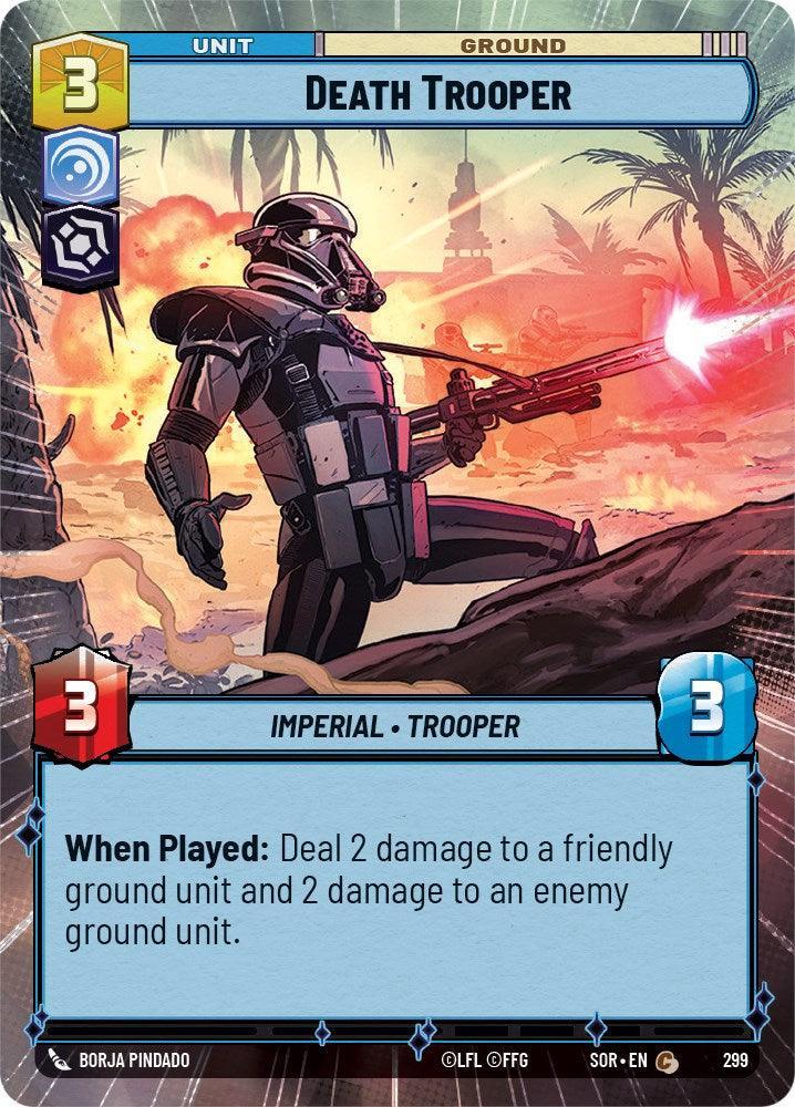  Death Trooper (Hyperspace) (299) [Spark of Rebellion] - Trading Card World
