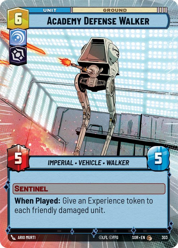  Academy Defense Walker (Hyperspace) (303) [Spark of Rebellion] - Trading Card World