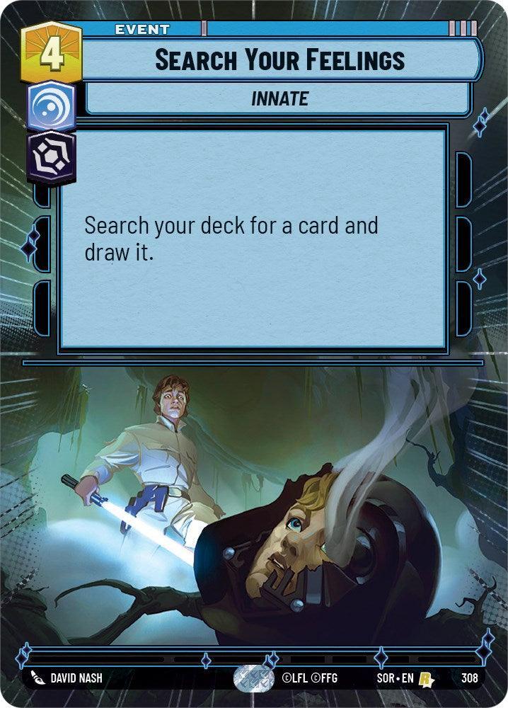  Search Your Feelings (Hyperspace) (308) [Spark of Rebellion] - Trading Card World