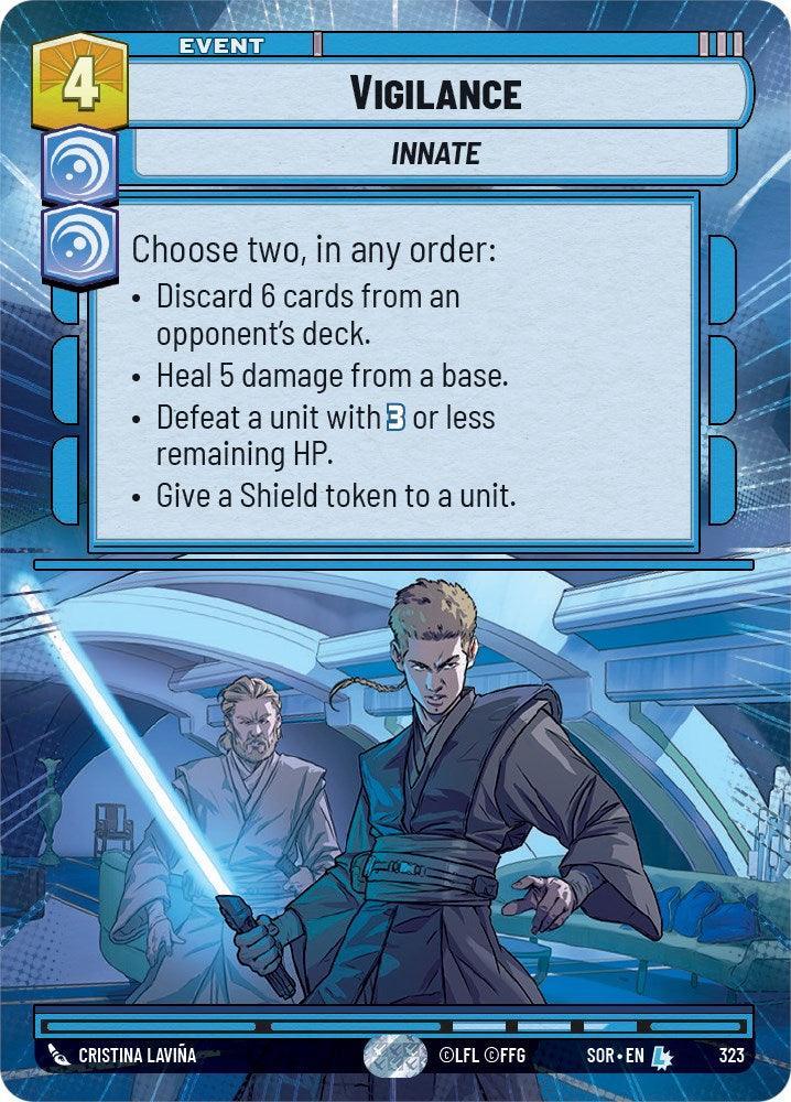  Vigilance (Hyperspace) (323) [Spark of Rebellion] - Trading Card World