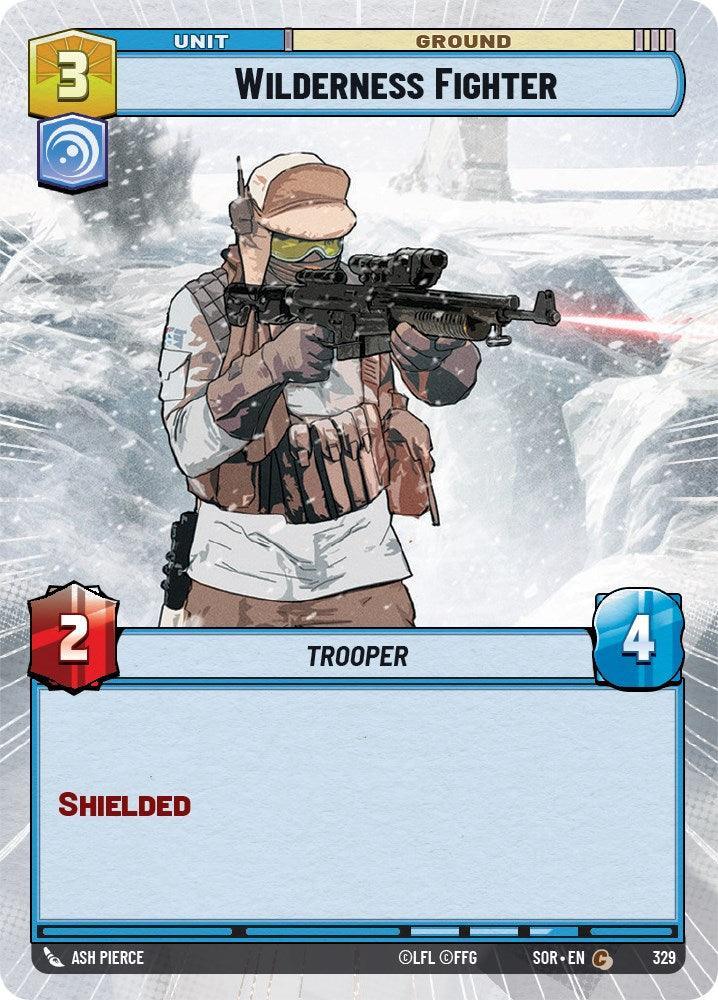  Wilderness Fighter (Hyperspace) (329) [Spark of Rebellion] - Trading Card World