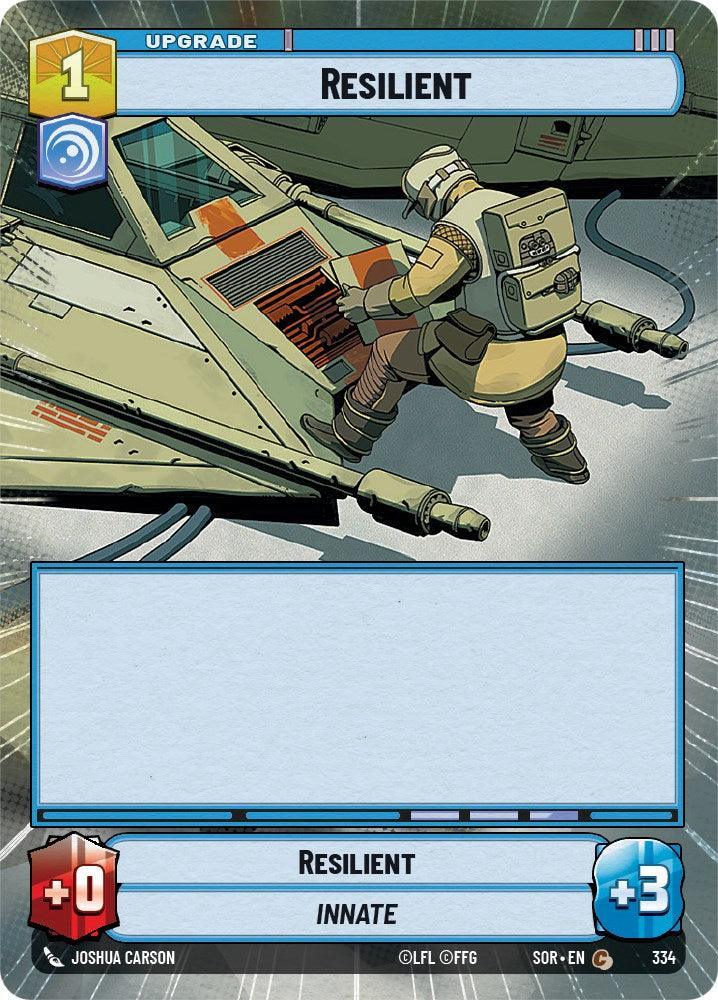  Resilient (Hyperspace) (334) [Spark of Rebellion] - Trading Card World